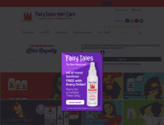 beta.fairytaleshaircare.com screenshot