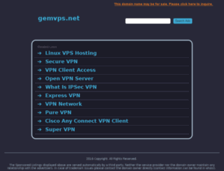 beta.gemvps.net screenshot