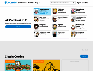 beta.gocomics.com screenshot