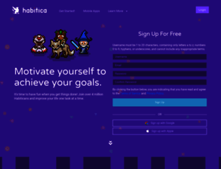 beta.habitrpg.com screenshot