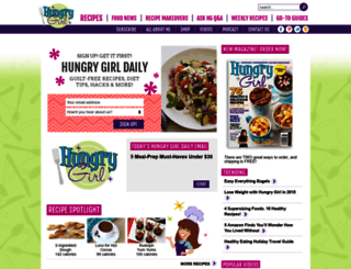 beta.hungry-girl.com screenshot