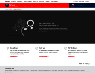 beta.kotak.com screenshot