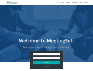 beta.meetingsoft.com screenshot