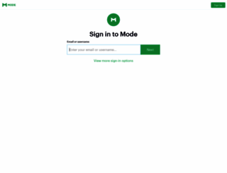 beta.mode.com screenshot