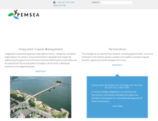 beta.pemsea.org screenshot
