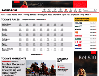 beta.racingpost.com screenshot