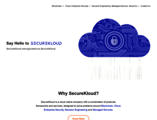 beta.securekloud.com screenshot