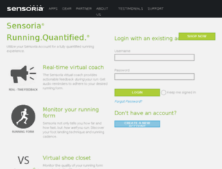beta.sensoriafitness.com screenshot