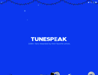 beta.tunespeak.com screenshot