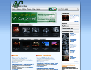 beta.wincustomize.com screenshot