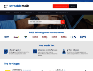 betaaldemails.nl screenshot