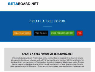 betaboard.net screenshot