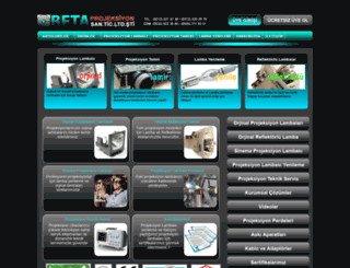 betaprojeksiyon.com screenshot