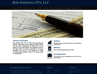 betasolutionscpa.com screenshot