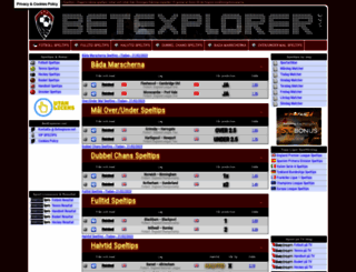 betexplorer.net screenshot