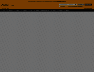betfair.it screenshot