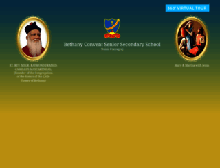 bethanyconventschool.org screenshot