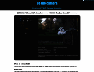 bethecamera.com screenshot