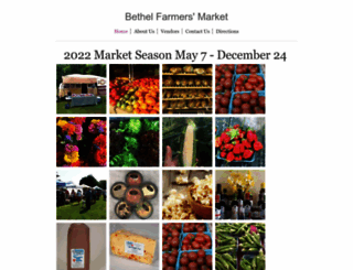 bethelfarmersmarket.org screenshot