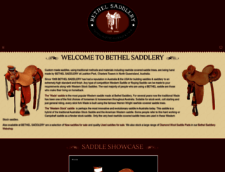 bethelsaddlery.com.au screenshot