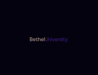 bethelu.edu screenshot