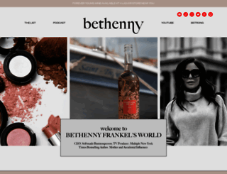 bethenny.com screenshot