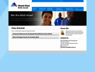 bethisrael.enrollware.com screenshot
