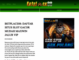 betplace88.com screenshot