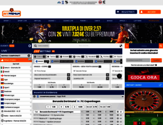 betpremium.it screenshot
