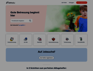 betreut.at screenshot