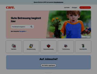 betreut.ch screenshot