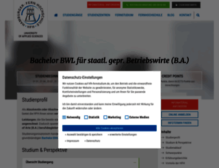 betriebswirt-bachelor.de screenshot