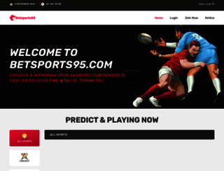 betsports95.com screenshot