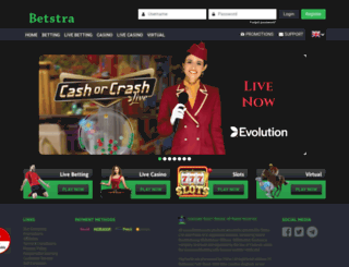 betstra.com screenshot