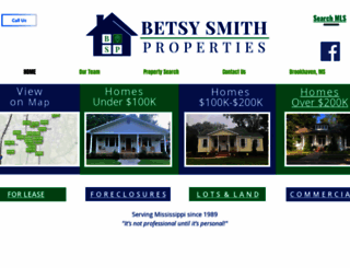 betsysmithproperties.com screenshot