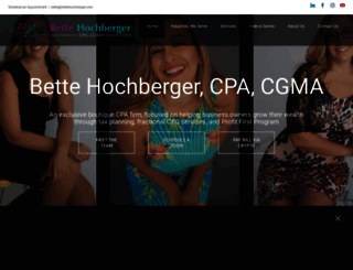 bettehochberger.com screenshot