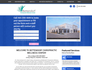 bettendorfchiropractic.com screenshot