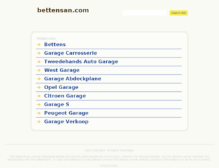 bettensan.com screenshot