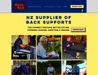 betterback.co.nz screenshot