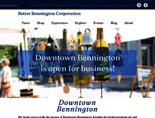 betterbennington.com screenshot