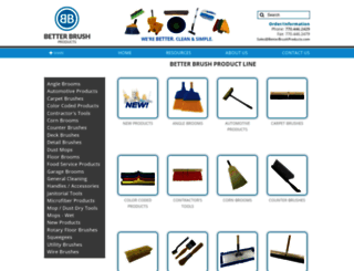betterbrushproducts.com screenshot