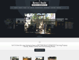 betterbuiltfenceco.com screenshot