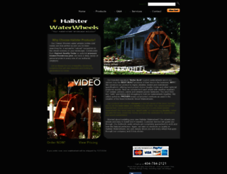 betterbuiltwaterwheels.com screenshot