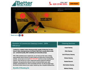 bettercleaningcompany.co.uk screenshot