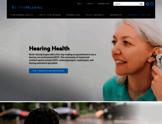 betterhearing.org screenshot