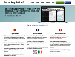 betterregulation.com screenshot