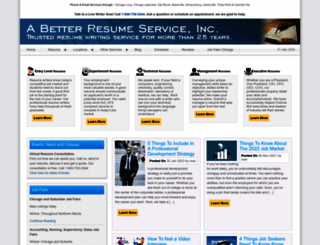 betterresumeservices.com screenshot