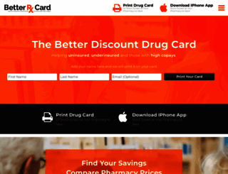 betterrxcard.com screenshot