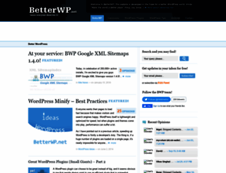 betterwp.net screenshot