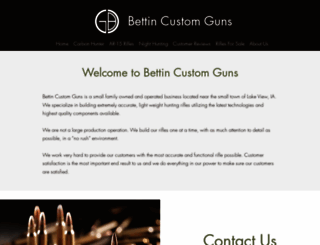 bettincustomguns.com screenshot